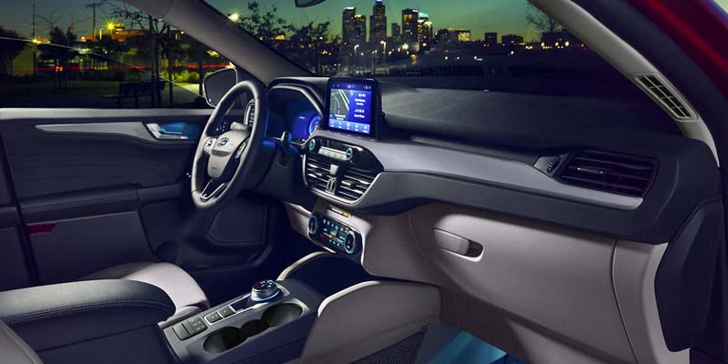 Ford E7scape interior